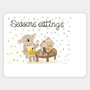 seasons eatings koala Magnet